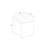 Living Room Square High Stool-1468052331