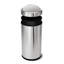 simplehuman 55 Liter Commercial Swing Top Trash Can, ADA-Compliant, Brushed Stainless Steel