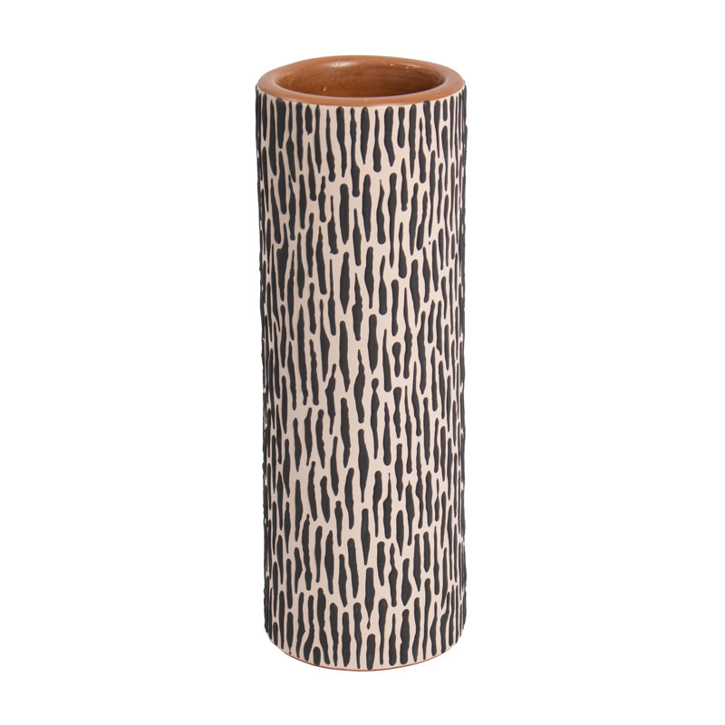 Vase Ofelia - grand noir