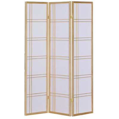 Adelis Natural 3 Panel Shoji Screen