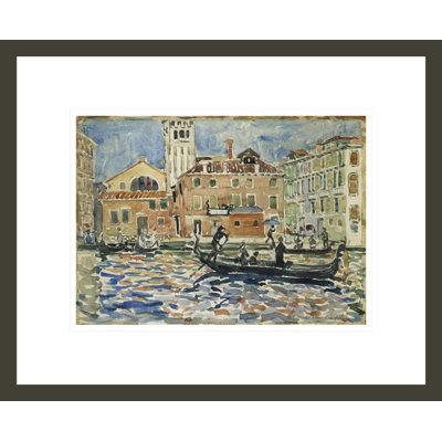 «Venice» par Maurice Brasil Prendergast, impression giclée sur cadre