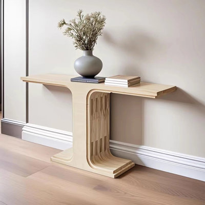 Modern simple solid wood porch table