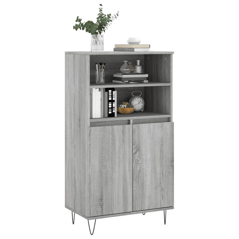 Birney 60cm Sideboard, Grey Sonoma