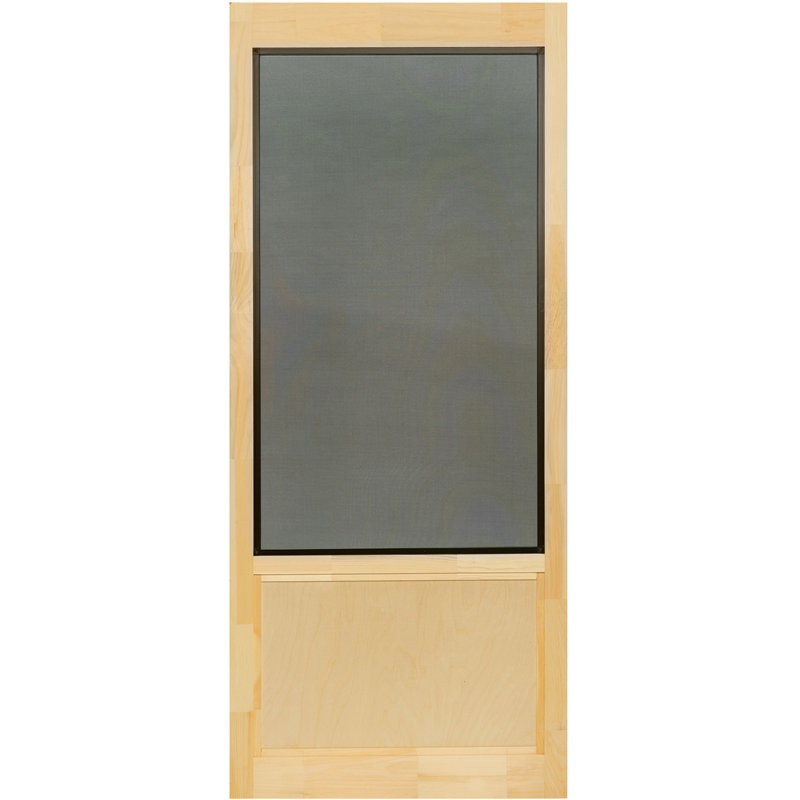 Portes moustiquaires en bois Thompson, H 84 po x l 36 po