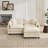 Cloud Sofa Loveseat (Ottoman Is Not Included)-625496675