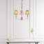 Emperador 3 - Light Shaded Chandelier-42740445-42740446