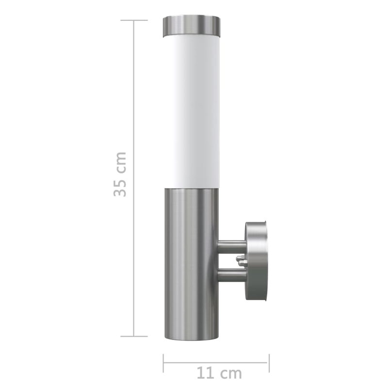 Integrated LED Outdoor Armed Sconce