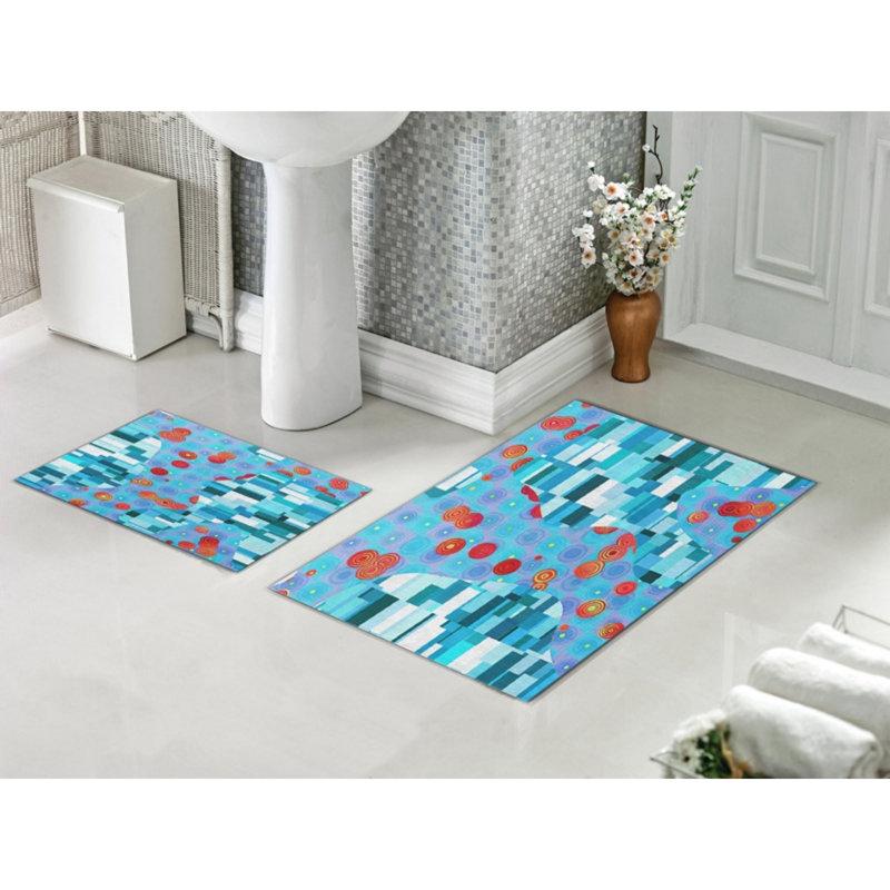 Ensemble de tapis de bain 2 pièces Dionys