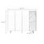 Armoire décorative moderne en bois massif gris clair fritté-1533398755