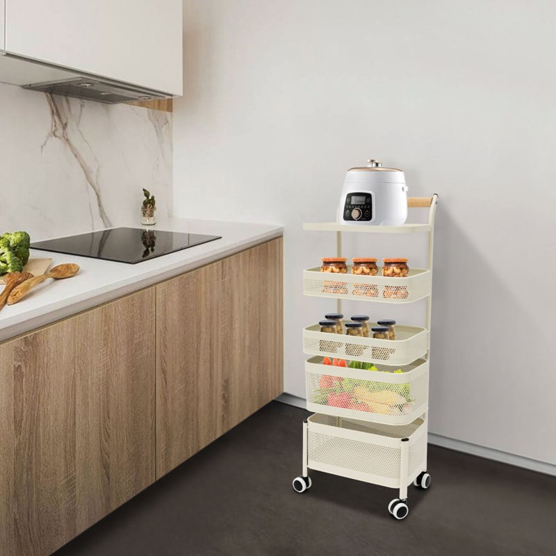 Panier de rangement rotatif pour la cuisine, H 31,1 po x l 11,81 po x P 7,84 po