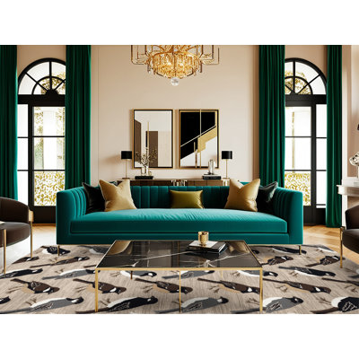 Washable Dark eyed Junco Birds Area Rug