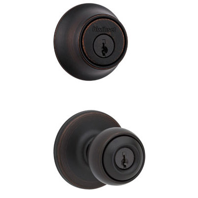 Complete Polo Entry Knob Set with Deadbolt