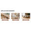 Ensembles de tables de salle à manger extensibles modernes avec rangement pour la cuisine et la salle à manger
