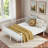 Metal Daybed With Reinforced Slat Support And Sturdy Metal Construction-1725575343-1725575337