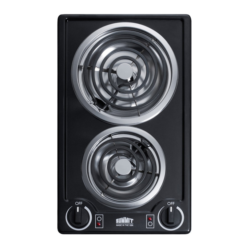 Summit Appliance Electric Cooktop, Black