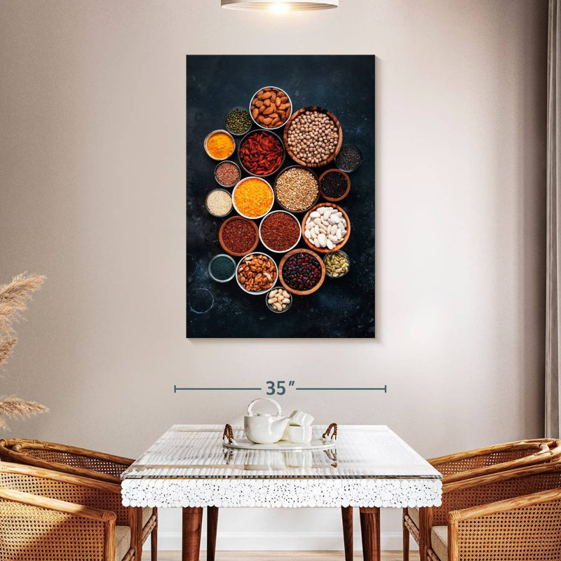 Yarlin Various Superfoods, 48" H x 32" W