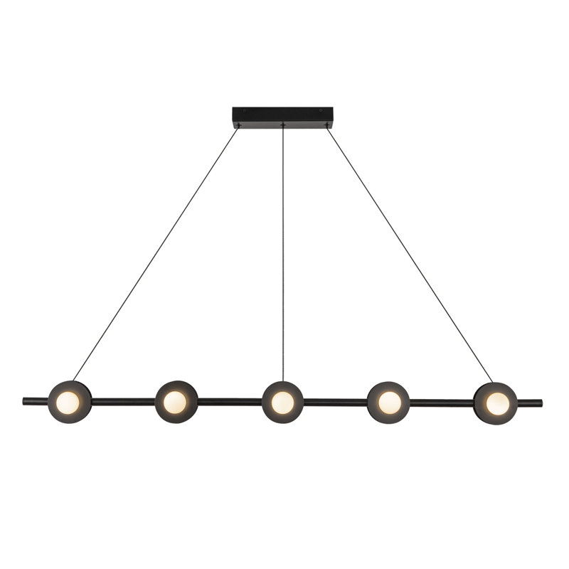 Elixir 10 - Light LED Pendant, Black/White, Black