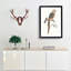 A Parrot by Johan Teyler - Single Picture Frame Painting-55453480-55453479