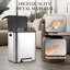 Stainless Steel Step On Kitchen Rubbish Bin - 25.84 L