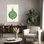 «Woodcut Bauble», reproduction d'art abstrait contemporain