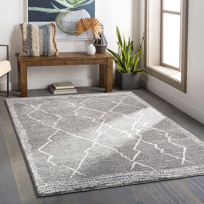 Tapis gris/gris anthracite sud-ouest Arlo