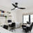 42" 3 - Blade LED Standard Ceiling Fan with LED Light & Remote Control-964816700-944439882