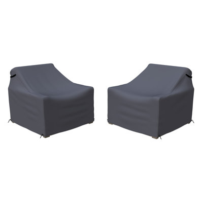 Donnie Acacia Outdoor Lounge Chair , Sunbrella® Cushions Included (Set of 2)