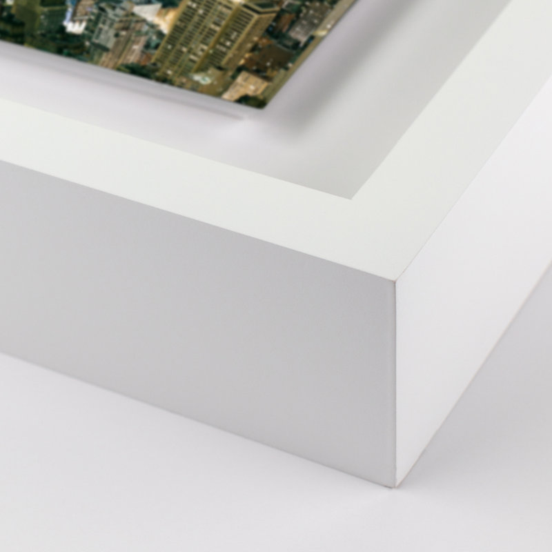 City III Print by Jakob Wagner, White, 18" H x 24" W x 1.5" D