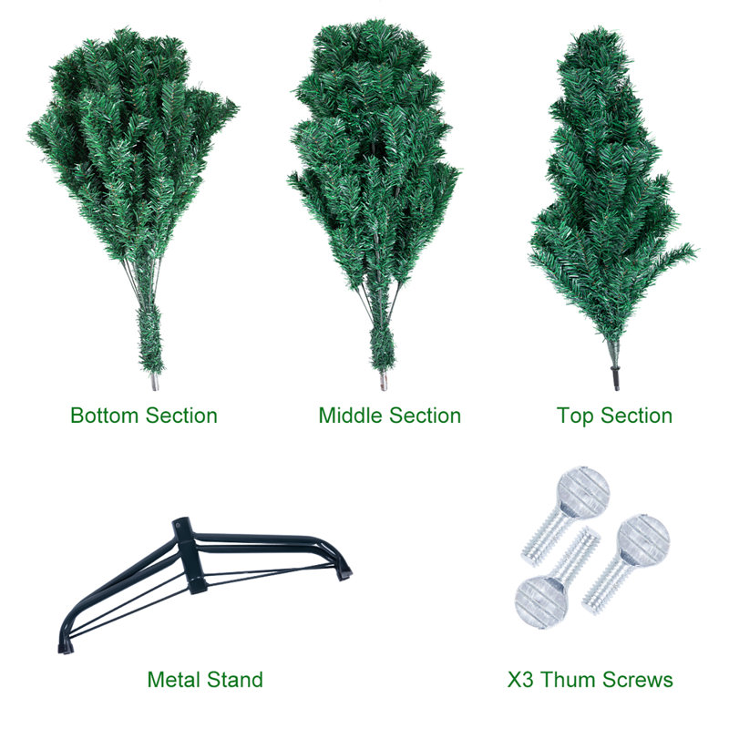 Spruce Christmas Tree, 7' H