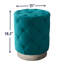Repose-pieds standard capitonné en velours 15 po Kiser-329062564-329062570