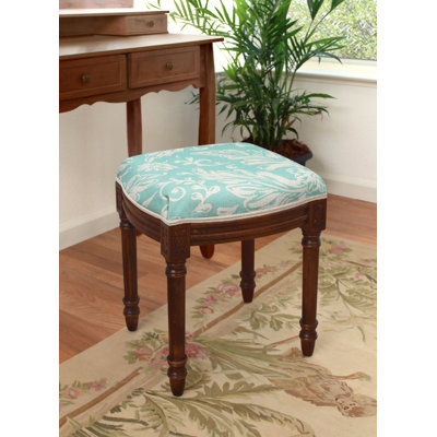 Camilly Solid Wood Accent Stool