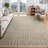 Eidan Industrial Geometric Lines Beige/ Grey Area Rug-827330788