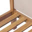 Ensemble de conversation d'extérieur en bois d'acacia pour 4 personnes Norza avec coussins hydrofuges