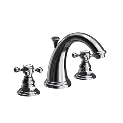 Alveston Widespread Bathroom Faucet with Drain Assembly