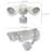 LED Security Light - Dual Head - Motion Sensor Included - Bronze Finish - 4000K-53617664