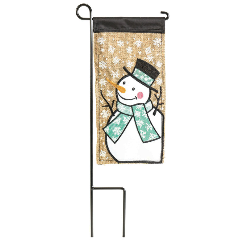 Polyester Chetram Mini bonhomme de neige en polyester 4 x 8,5