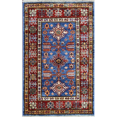 Transitional One-of-a-Kind Rectangle 2' x 3' Hand Knotted Area Rug