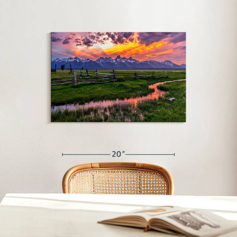 Alvord Grand Teton Radiance, H 16 po x l 24 po