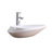 Vitreous China Oval Vessel Bathroom Sink