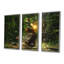 Shaman Of The Forest Sunset - Native American Wall Art, ensemble d'impression-587459457-587459485