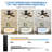 Modern Socket Fan Lights，lightbulb Fan Dimmable 3 Color，quiet Motor，for Indoor, Bedroom, Kitchen-105707110-105707109
