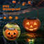 Lanternes solaires d'Halloween citrouille
