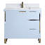 Meuble-lavabo sur pied simple 36 po avec plateau en pierre Gesel-251428773-251428782-204573107