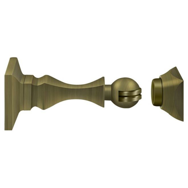 Brass Shutter / Door Accessory, Antique Brass