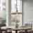 1 Light Pendant With White Shade, Hardware Finish-1472920414