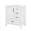 Ensemble de meuble-lavabo autoportant simple 30 po avec porte à fermeture douce et 3 tiroirs 30 po