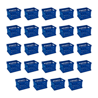 Stackable Mini Storage Plastic Crate