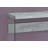 Accent Table, Console Table With Clear Tempered Glass Legs, Hallway Table-1184441423