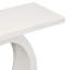 Console élégante et moderne avec base en forme d'œuf, stabilité et durabilité accrues, design épuré pour la décoration intérieure, parfaite pour le salon ou la chambre à coucher-129355180