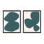 Abstract On White Set Of 2 Painting by Michael Kempen-1094990105-1094990110